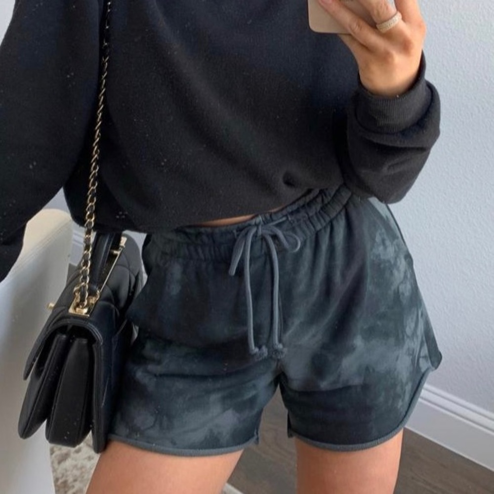 Tie dye shorts